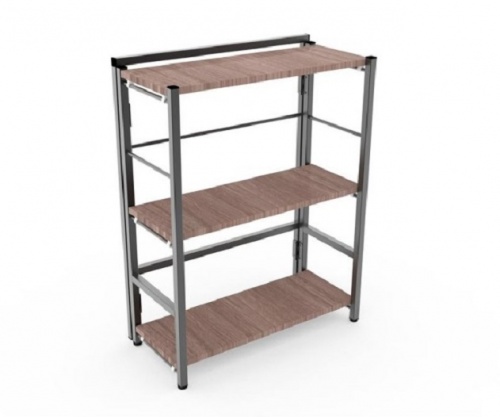 Стеллаж Лофт СЛС-1/800 ясень шимо темный 