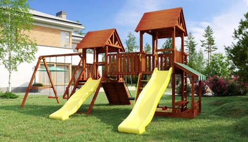 Детская спортивная площадка для дачи Савушка ХИТ 8