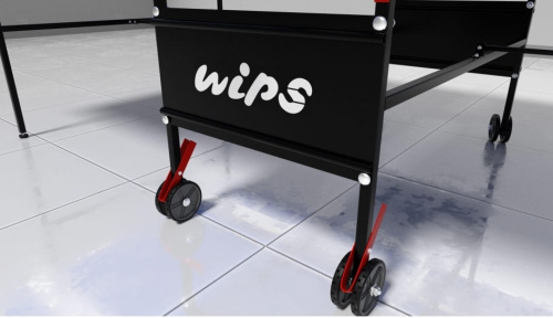 Теннисный стол Wips Roller Outdoor Composite 61080 синий