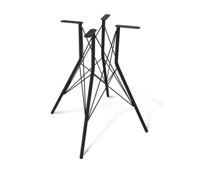 Стол Sheffilton SHT-TU2-1/ТТ 90 МДФ черный муар серый мрамор 