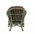 IND Комплект Черчиль кресло и столик олива темная подушка 