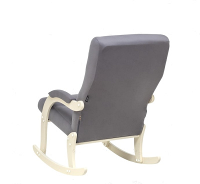 Кресло-качалка Leset Дэми слоновая кость ткань V 32