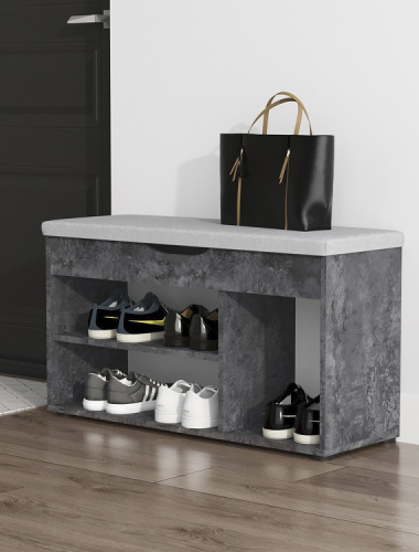 Банкетка Норд СН-122.08 бетон спаркс 