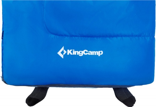 Спальный мешок KingCamp Oasis 300 -13С 3155 blue р-р L (левая)