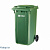 Контейнер для мусора ESE 240л зеленый