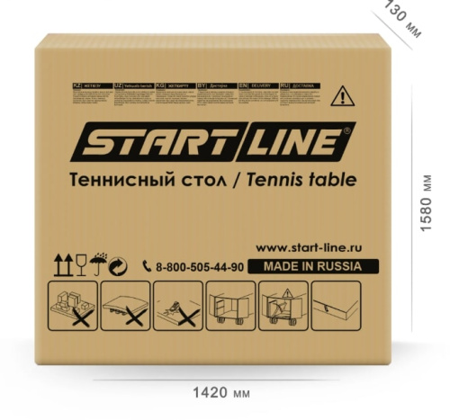 Теннисный стол GRAND EXPERT 6 Всепогодный Black