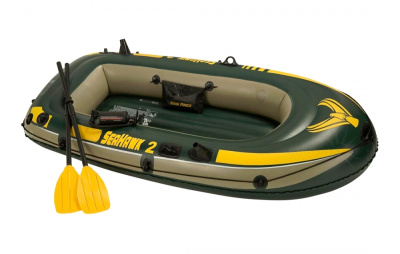 Лодка надувная 236x114 см Intex Seahawk-2 Set 68347NP (Китай)