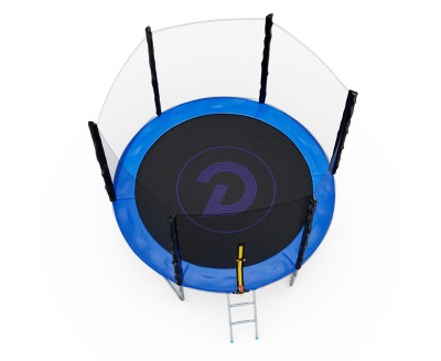 Батут с сеткой DFC PELPO 8ft с лестницей BLUE