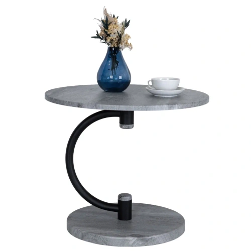 Стол журнальный Дуэт 13 орех гикори gray 