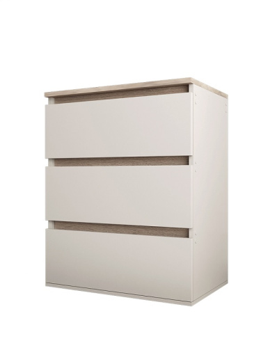 Комод СН-125.03 дуб скандинавский кашемир 