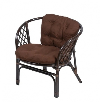 IND Комплект Багама 1 с диваном темно-коричневый подушка коричневая 