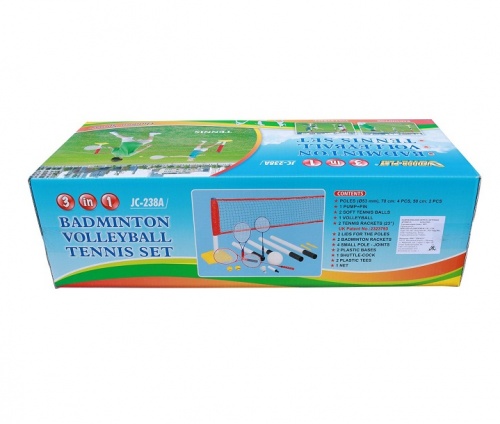 Набор детский DFC для игры в бадминтон, волейбол и теннис Goal238A