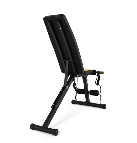 Скамья универсальная с эспандерами DFC D008Y