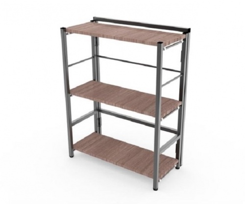 Стеллаж Лофт СЛС-1/800 ясень шимо темный 