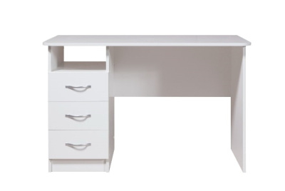 Стол АЛЬЯНС левое белый 