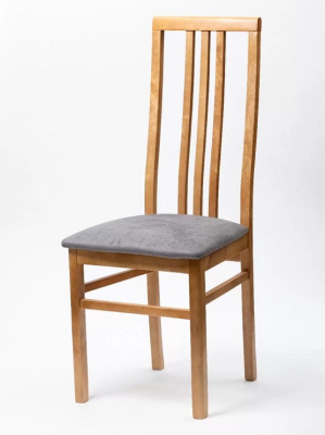 Стул МДК-82 Р-43 Микровелюр серый 