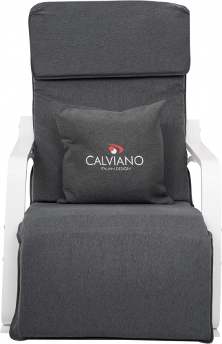 Кресло-качалка Calviano Comfort 1 серое