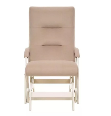 Кресло-маятник Leset Дэми слоновая кость ткань V18