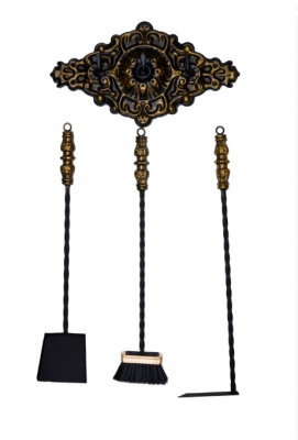 Набор для камина навесной №8