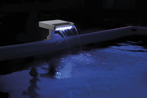 Водопад для бассейна Intex с Led подсветкой 28090