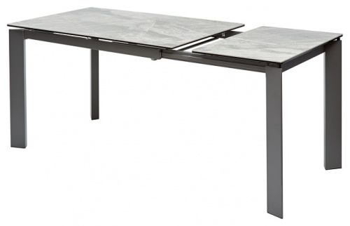 Стол обеденный Mebelart CORNER 120 серый мрамор/серый 