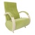 Кресло глайдер Balance-3 Verona Apple green, дуб шампань