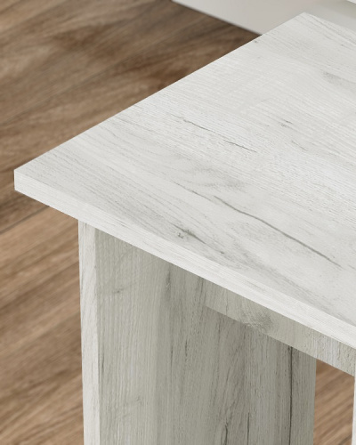 Табурет СН-005.012 дуб крафт белый 