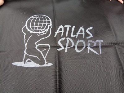 Батут Atlas Sport 183 см с внешней сеткой без лестницы BLUE
