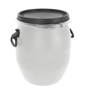 Бочка пластиковая Open Top 48 л с крышкой