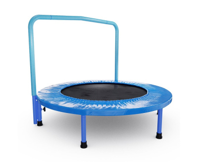 Батут с поручнем DFC JUMPFIT 36 синий