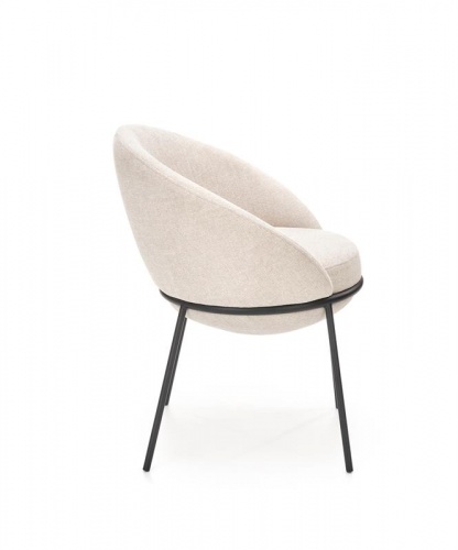 Стул HALMAR K482 бежевый черный 