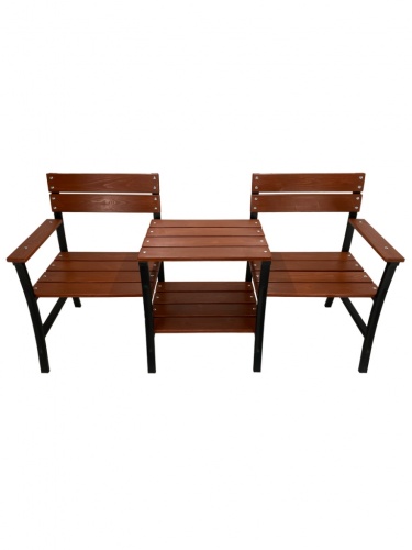 Скамейка садовая МФ-7 Дуэт окрашенный