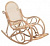 Кресло-качалка с подножкой МР 05/10В белый
