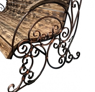 Скамейка кованая СК61-1 Грифонсервис