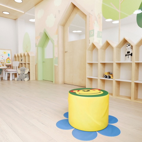 Мягкий пуфик Пуфик Макака ДМФ-МК-01.39.00