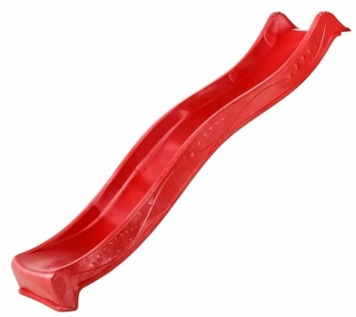 Скат для горки KBT Yulvo HDPE с подключением к воде красный