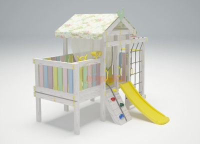 Спортивный комплекс для дачи Савушка Baby club 3
