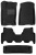 Коврики салона текстильные 3D KIA Mohave Businesss (черные)