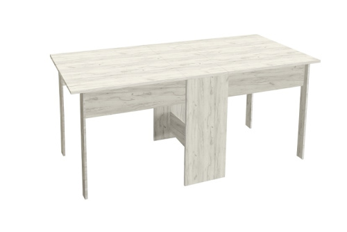 Стол книга СН-115.03 дуб крафт белый 