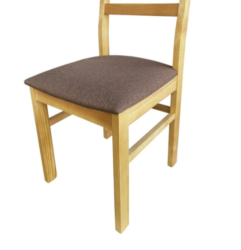 Стул МДК-341 P-43 Рогожка коричневая Дуб 