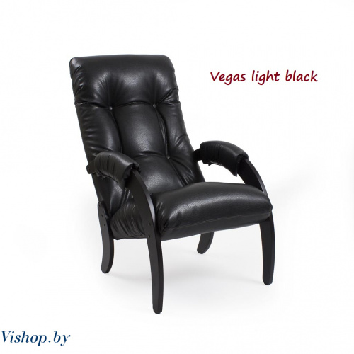 Кресло для отдыха Модель 61 Vegas light black 