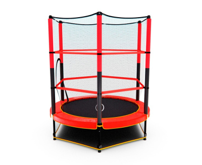 Батут детский DFC TRAMPOLINE-RED 55 с сеткой