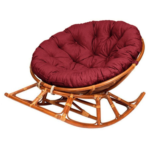 Кресло-качалка PAPASAN МР 23/01D подушка красный 