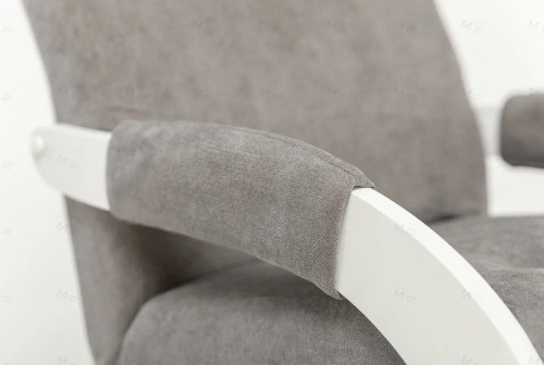 Кресло-маятник Leset Блисс белый Antonio Grey