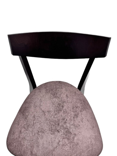 Стул Кристи МДК-107 Орех Микровелюр коричневый 