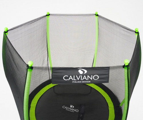 Батут с защитной сеткой Calviano 183 см 6ft OUTSIDE master green