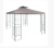 Тент садовый Green Glade 43302 3х3х2,45 м полиэстер