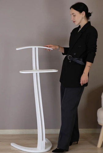 Вешалка костюмная Галант 334 белый 