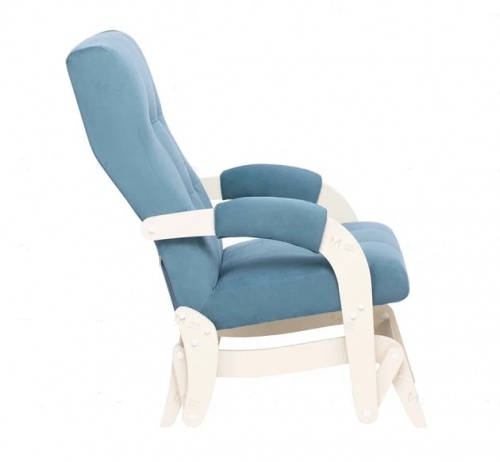 Кресло-маятник Leset Спринг слоновая кость Velur V47