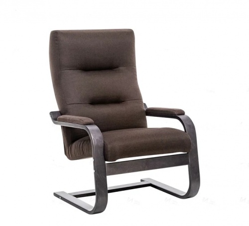 Кресло Leset ОСКАР венге текстура Малмо 28 